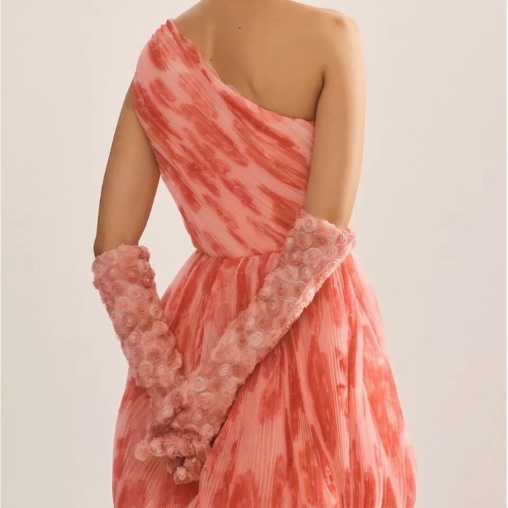 NWT Hutch Coral One-Shoulder Dress - Picture 2 of 7